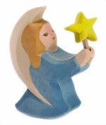 Ostheimer Engelchen blau mit Stern Ostheimer Engelchen blau mit Stern